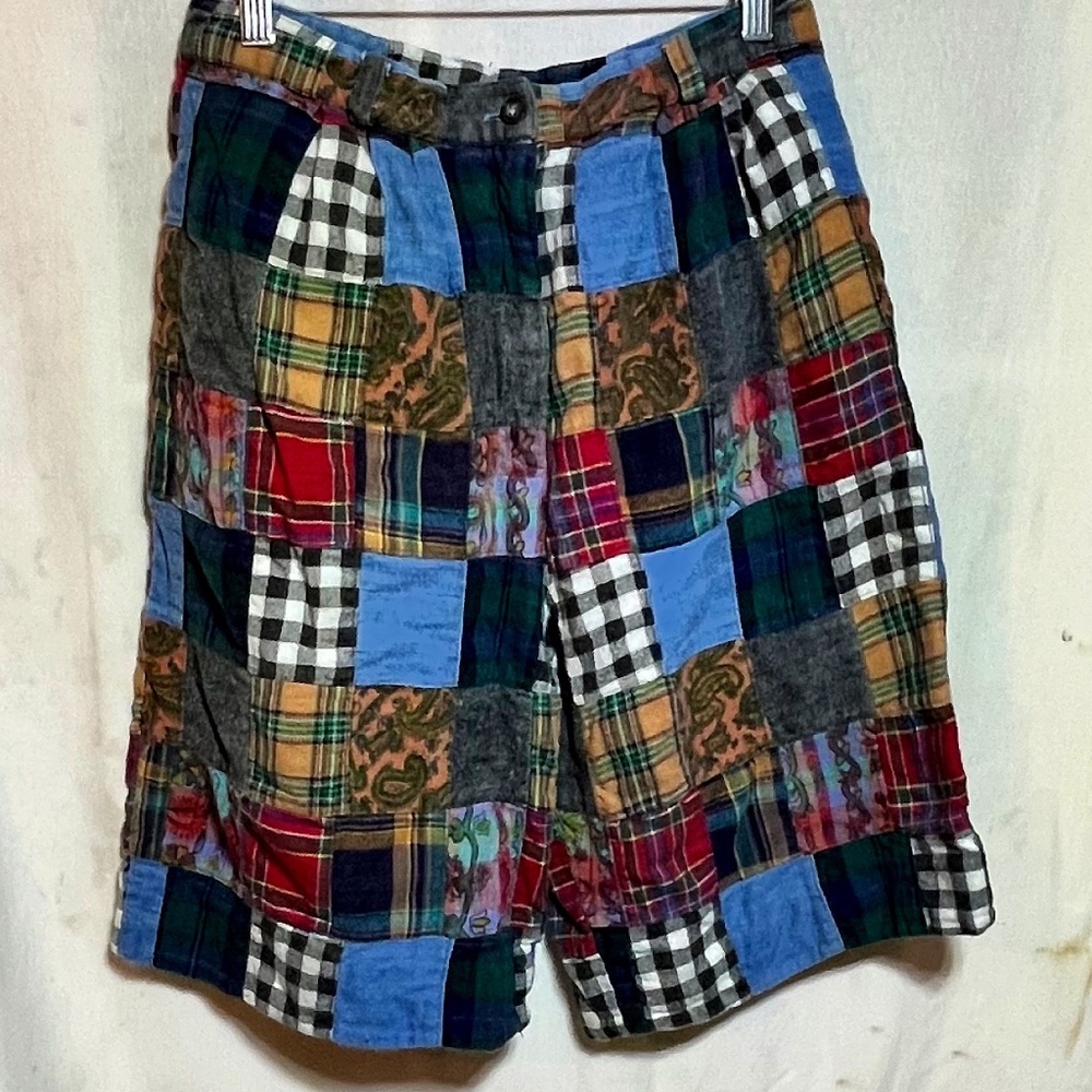 Pine Cove Sharon Young Inc. Patchwork Pants. Vintage Rare Find.